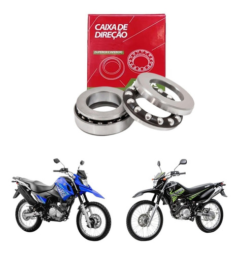 Caixa Direção Moto Yamaha Xtz 125 / Xtz 150 Crosser - Wgk